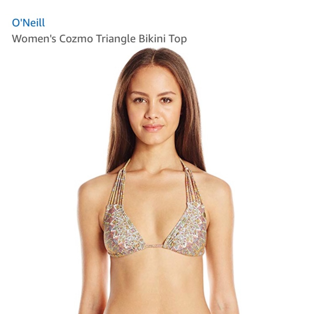 NWT O’Neill Cosmo swim bikini top L